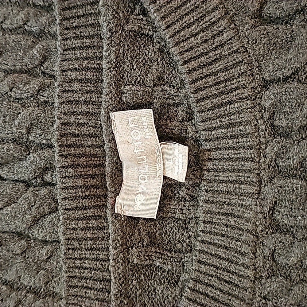 Evolution Large Green Sweater - image 4